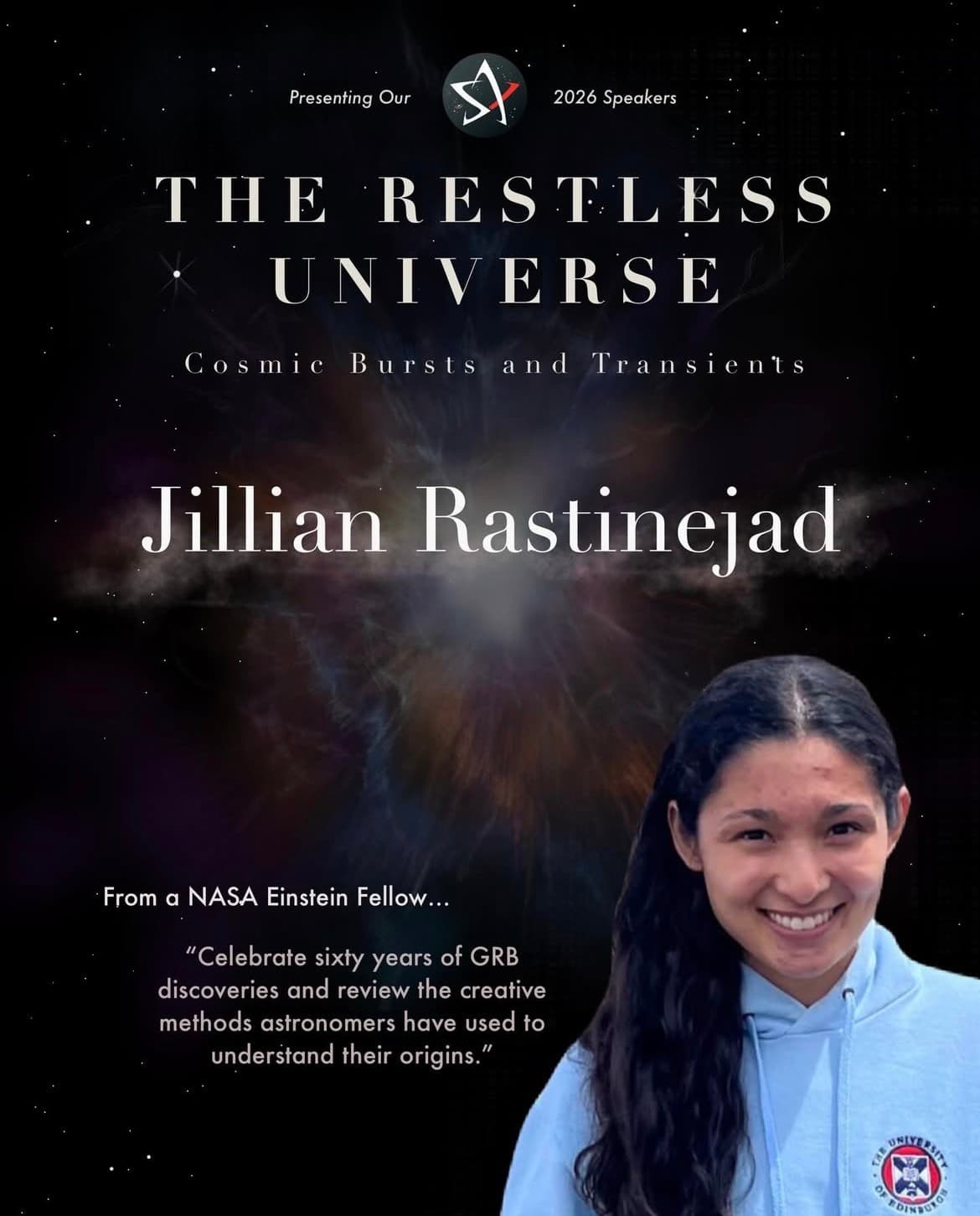 Presenting Our 2026 Speakers…Jillian Rastinejad